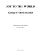 Joy to the World Orchestra sheet music cover